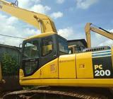 Jual Alat Berat Excavator Komatsu Long Arm PC200-7 tahun 2008 - Jakarta Timur - Kantor & Industri