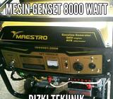 Genset sudah avr 8000 watt gratis aki dan oli mesin - Jakarta Timur - Kantor & Industri