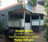 Hunian second perkampungan di Tapos