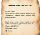 DIJUAL TANAH DI CENGKARENG